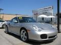 2003 Arctic Silver Metallic Porsche 911 Turbo Coupe  photo #3