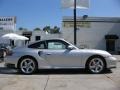 2003 Arctic Silver Metallic Porsche 911 Turbo Coupe  photo #4