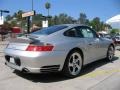 2003 Arctic Silver Metallic Porsche 911 Turbo Coupe  photo #6