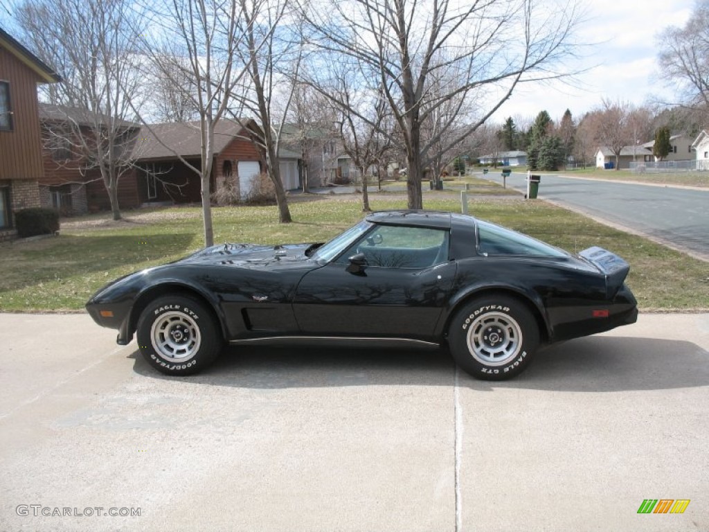 Black 1979 Chevrolet Corvette T-Top Exterior Photo #92551628