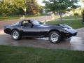 Black 1979 Chevrolet Corvette T-Top Exterior