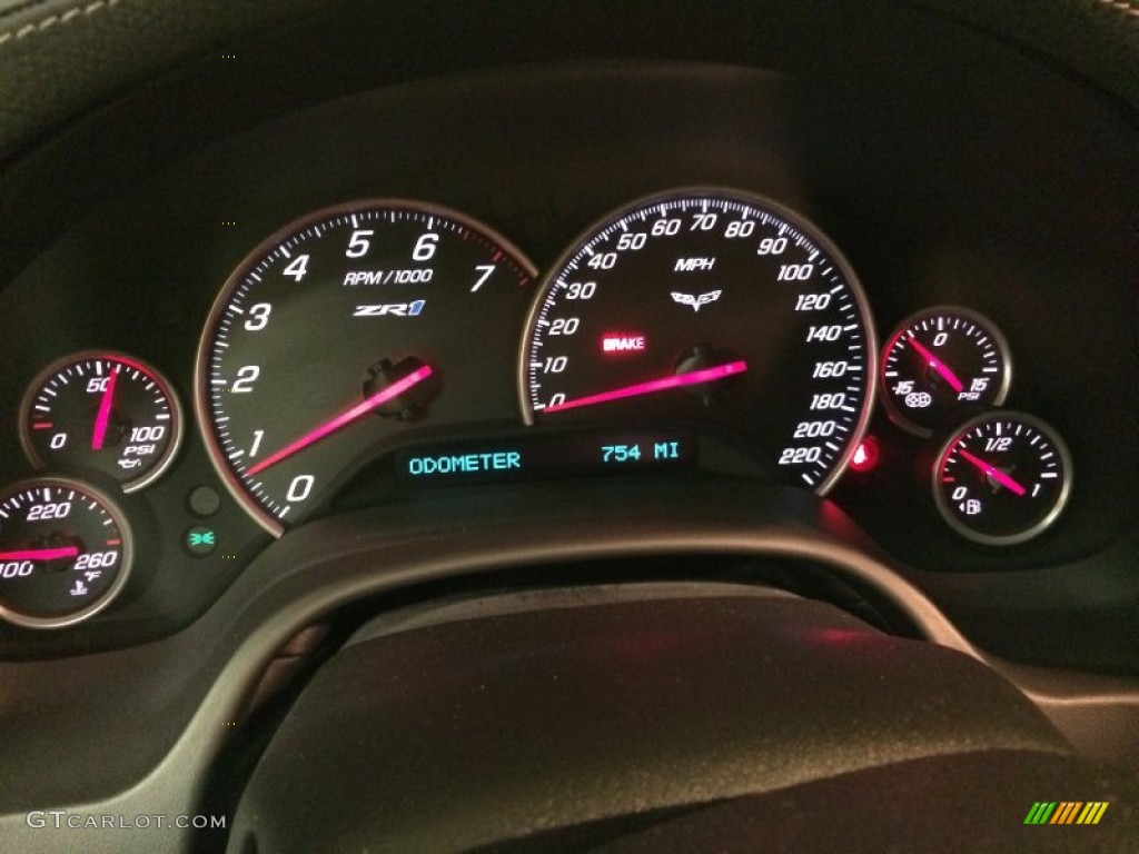 2009 Chevrolet Corvette ZR1 Gauges Photos