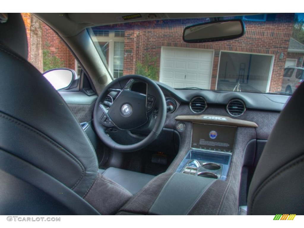 2012 Fisker Karma EcoSport Black Onyx Monotone Dashboard Photo #92552807