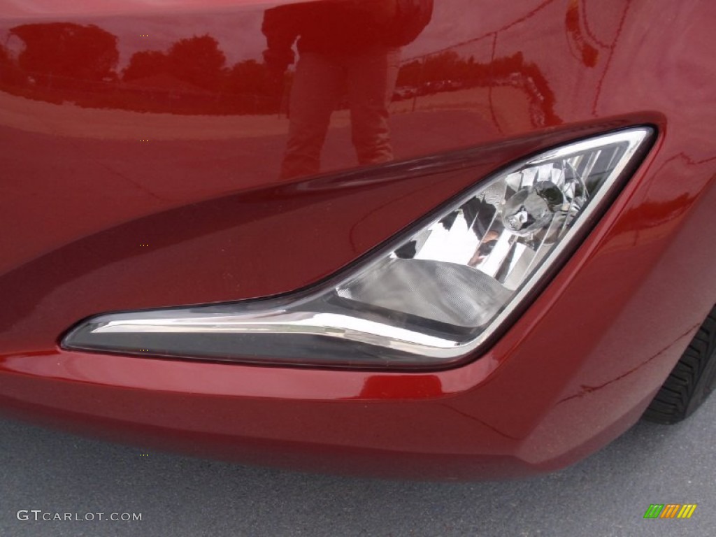 2014 Elantra Limited Sedan - Red / Black photo #10