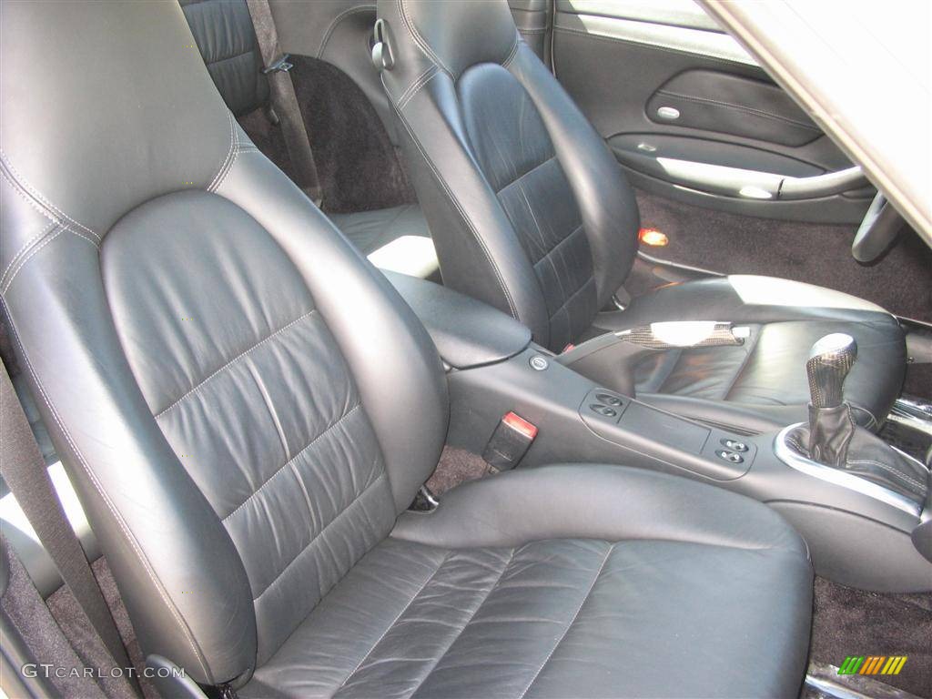 2003 911 Turbo Coupe - Arctic Silver Metallic / Black photo #11