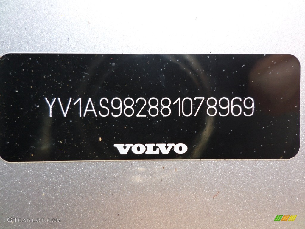 2008 S80 3.2 - Silver Metallic / Anthracite Black photo #26