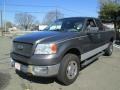 2004 Dark Shadow Grey Metallic Ford F150 XLT SuperCab 4x4  photo #2