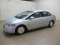 2007 Alabaster Silver Metallic Honda Civic Hybrid Sedan  photo #5