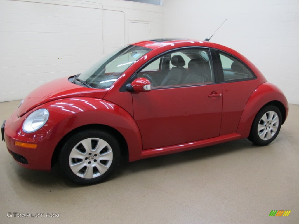 2010 New Beetle 2.5 Coupe - Salsa Red / Black photo #5