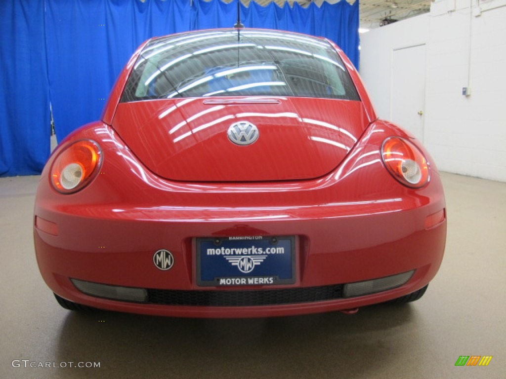 2010 New Beetle 2.5 Coupe - Salsa Red / Black photo #7