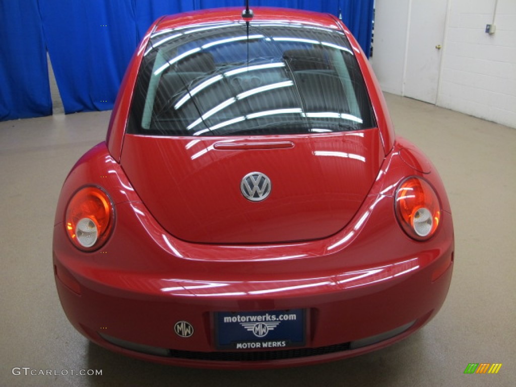 2010 New Beetle 2.5 Coupe - Salsa Red / Black photo #8