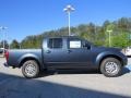 2014 Graphite Blue Nissan Frontier SV Crew Cab  photo #6