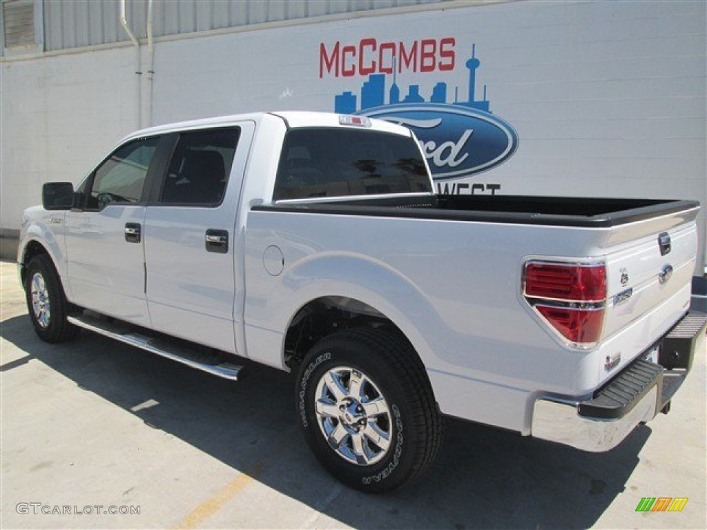 2014 F150 XLT SuperCrew - Oxford White / Steel Grey photo #1