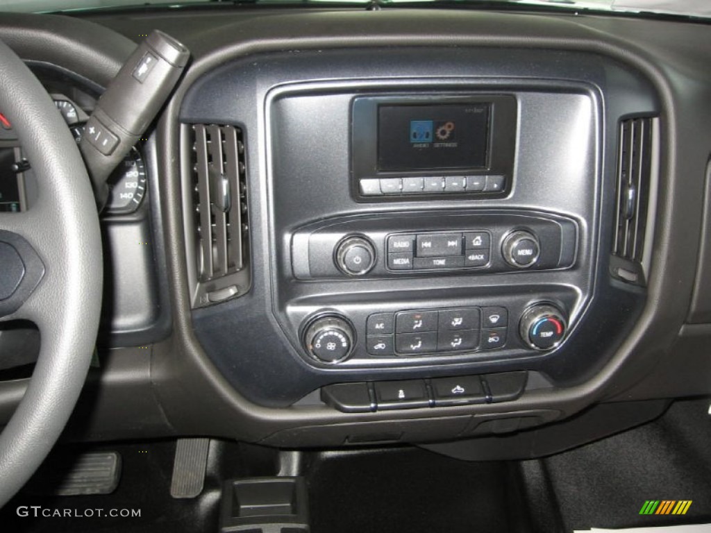 2014 Silverado 1500 WT Regular Cab 4x4 - Silver Ice Metallic / Jet Black/Dark Ash photo #5