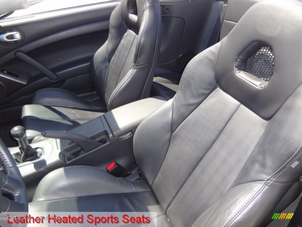 2008 Eclipse Spyder GS - Satin Meisai Gray Pearl / Dark Charcoal photo #4