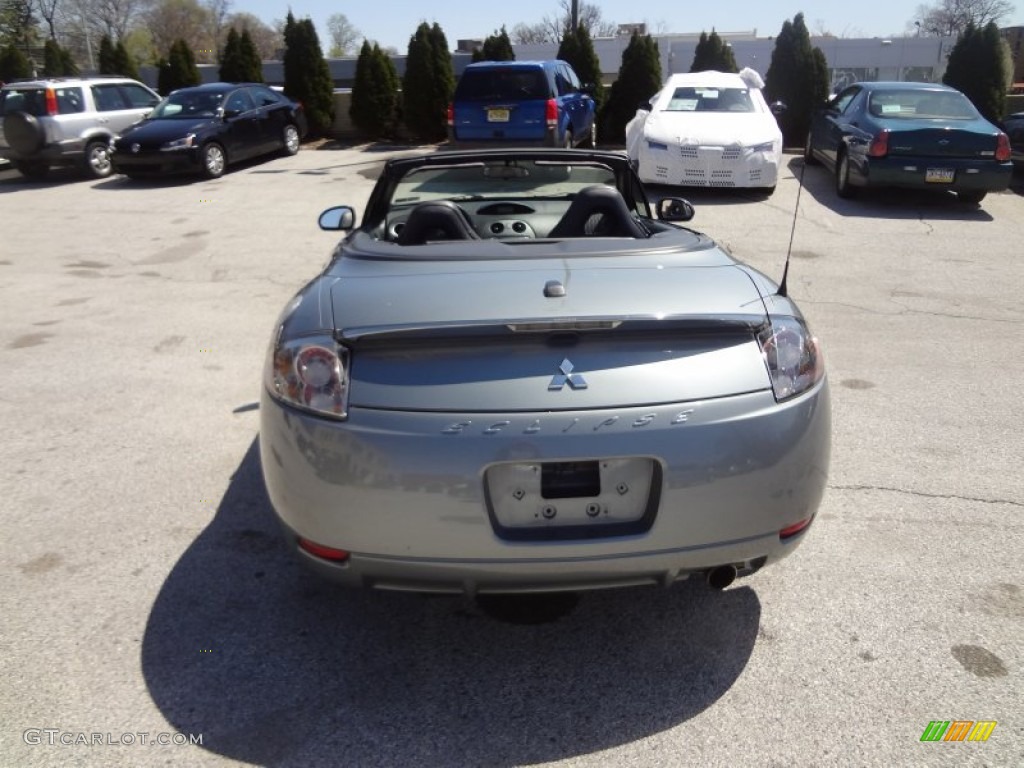 2008 Eclipse Spyder GS - Satin Meisai Gray Pearl / Dark Charcoal photo #11