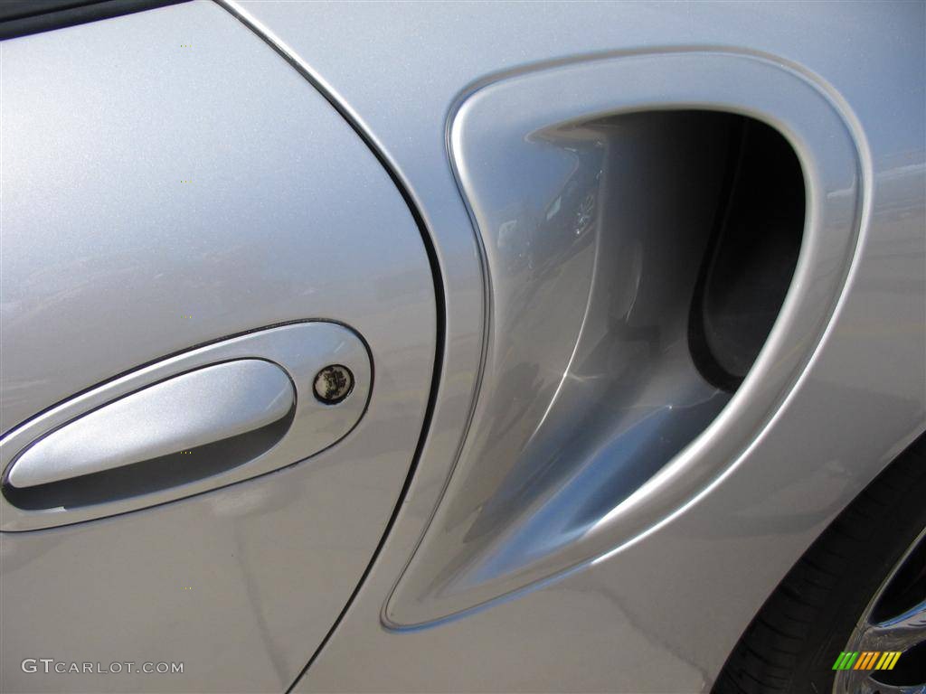 2003 911 Turbo Coupe - Arctic Silver Metallic / Black photo #17