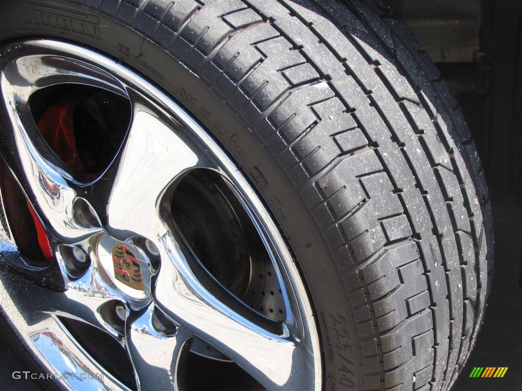 2003 911 Turbo Coupe - Arctic Silver Metallic / Black photo #21