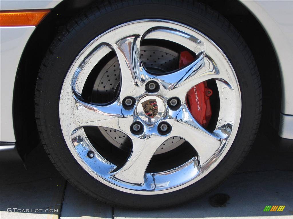 2003 911 Turbo Coupe - Arctic Silver Metallic / Black photo #22