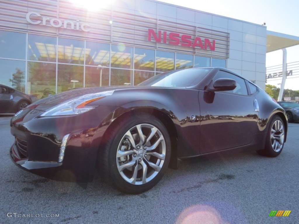 2014 370Z Touring Coupe - Magnetic Black / Black photo #1