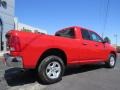 2012 Flame Red Dodge Ram 1500 SLT Quad Cab 4x4  photo #7