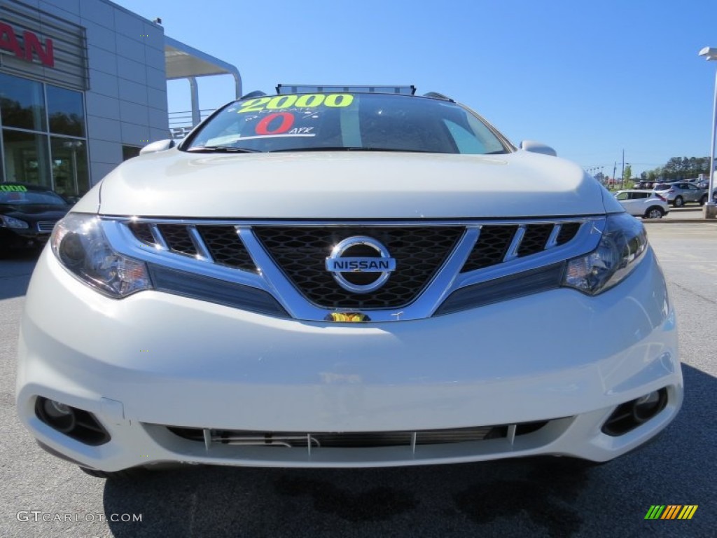 2014 Murano SL - Pearl White / Beige photo #8