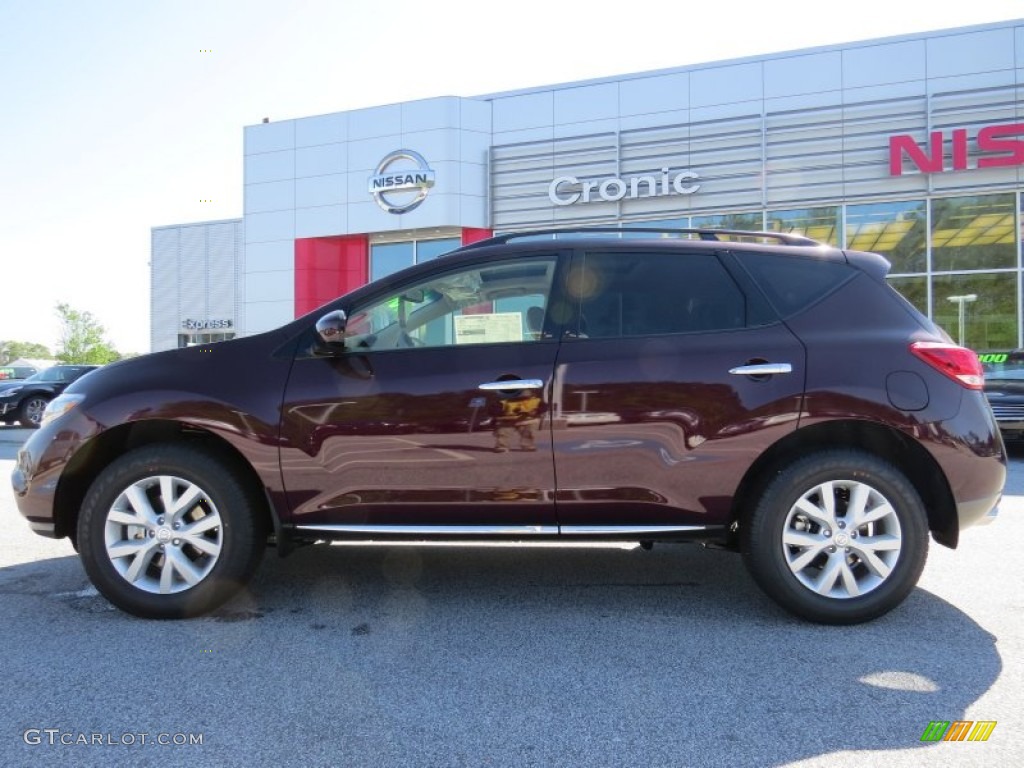 2014 Murano SL - Midnight Garnet / Beige photo #2