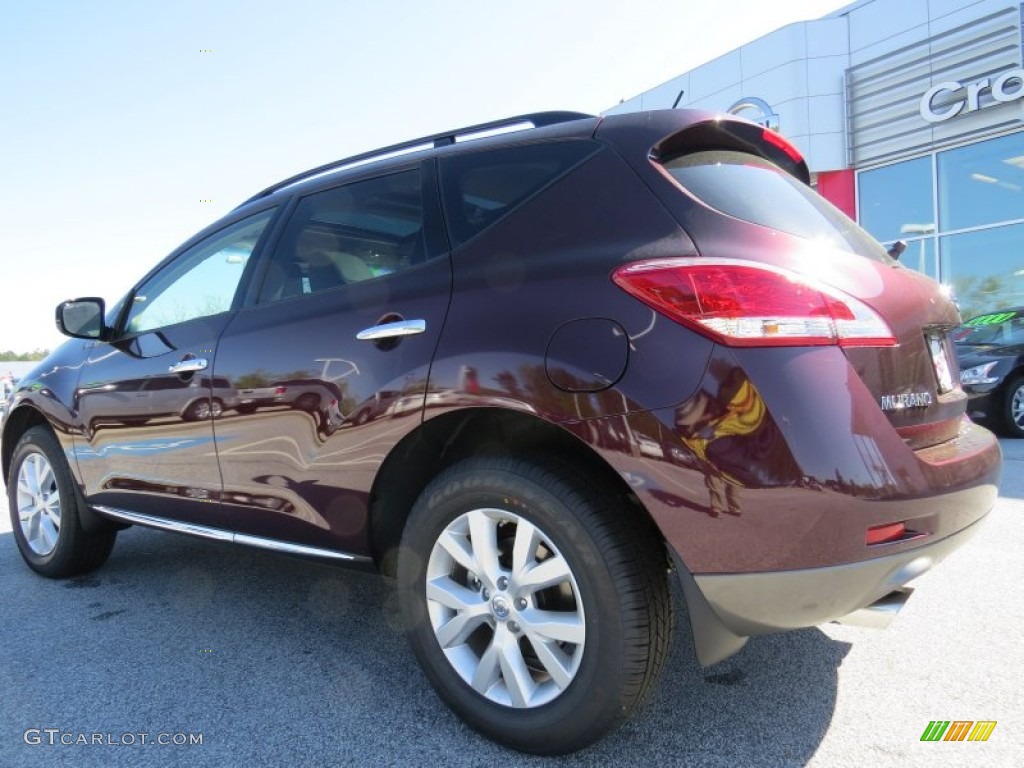 2014 Murano SL - Midnight Garnet / Beige photo #3