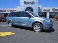 Clearwater Blue Pearl 2010 Chrysler Town & Country LX