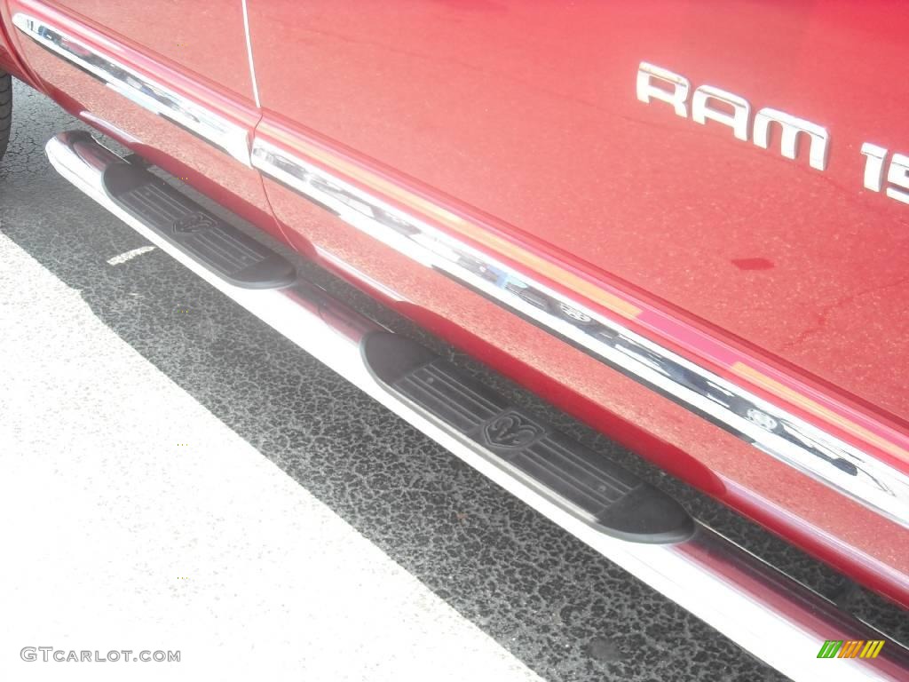 2007 Ram 1500 SLT Quad Cab - Inferno Red Crystal Pearl / Medium Slate Gray photo #11