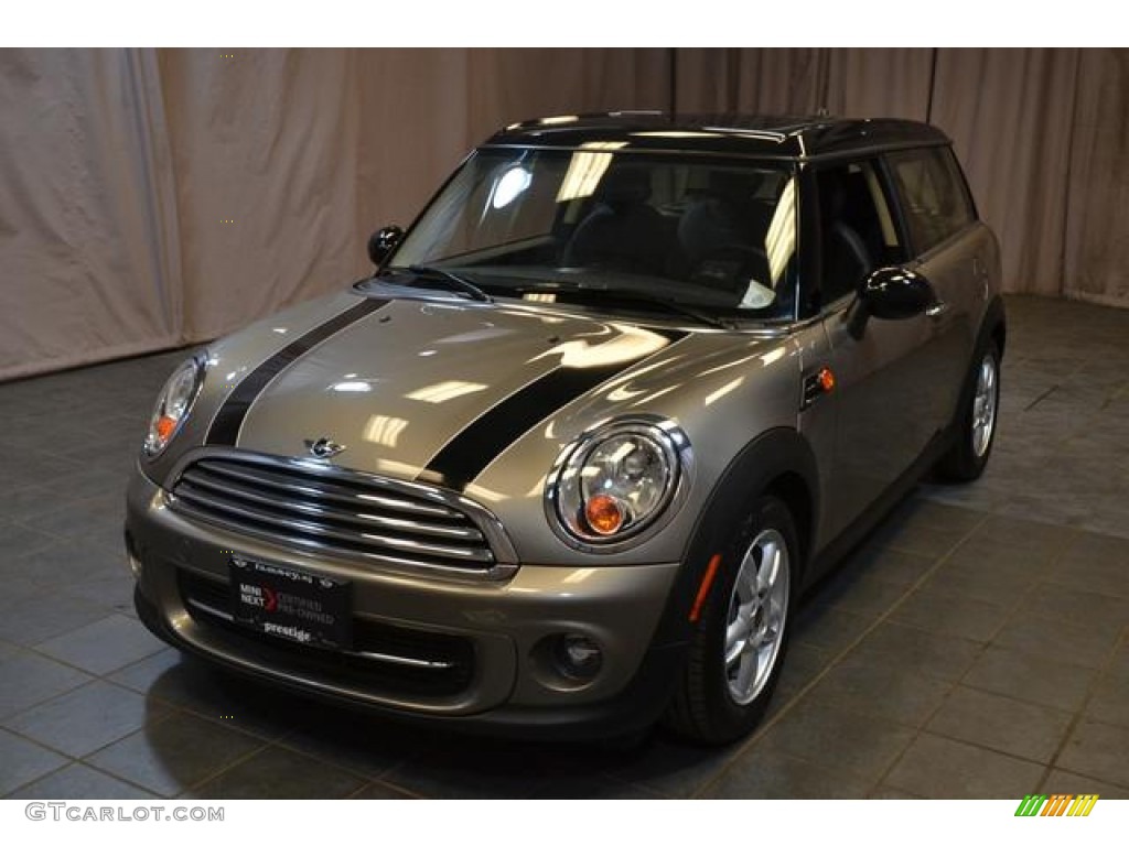 2013 Cooper Clubman - Velvet Silver Metallic / Carbon Black photo #1