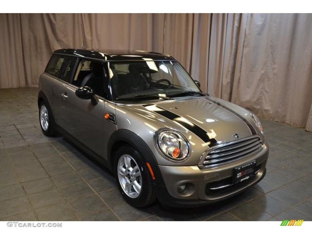 2013 Cooper Clubman - Velvet Silver Metallic / Carbon Black photo #4