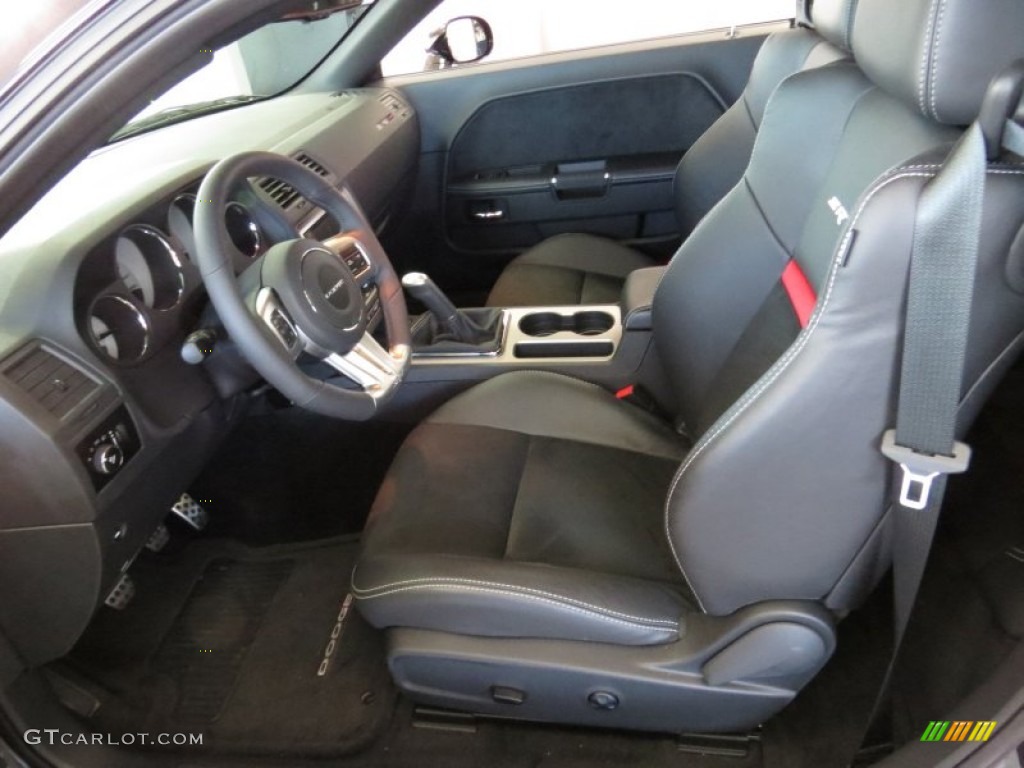 Dark Slate Gray Interior 2014 Dodge Challenger SRT8 392 Photo #92561060