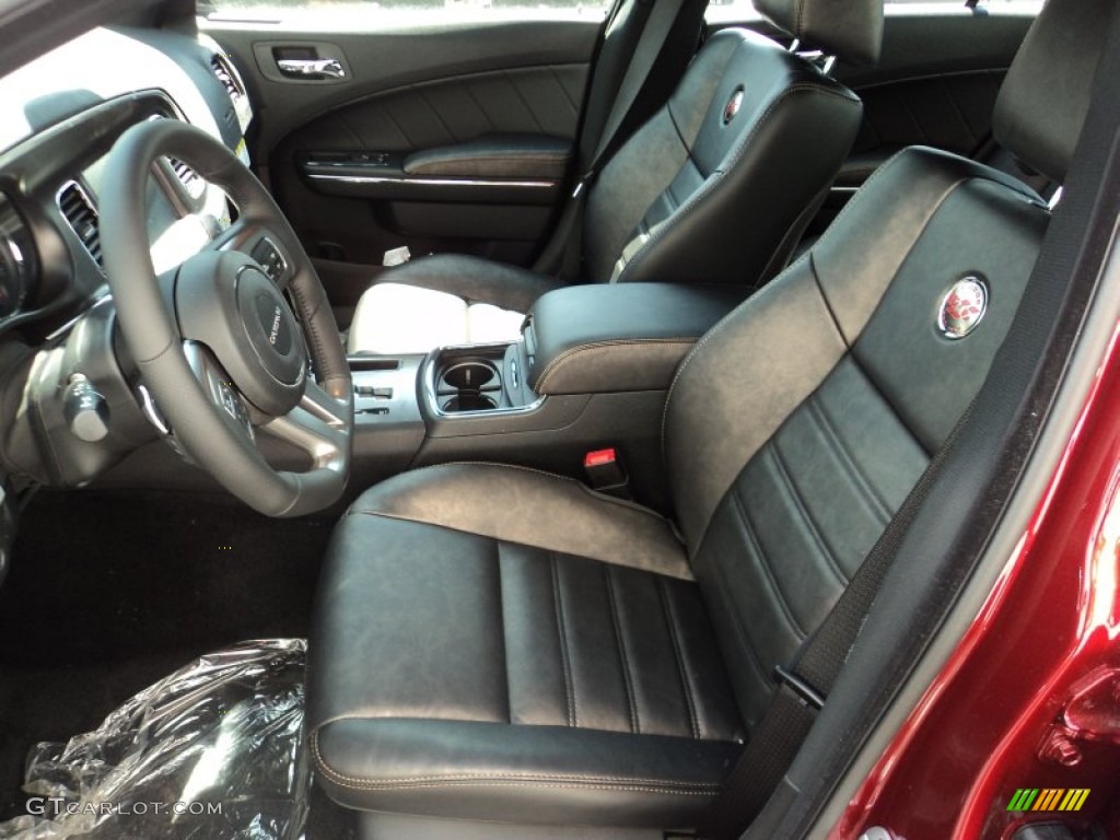 2014 Charger R/T Plus 100th Anniversary Edition - High Octane Red Pearl / Anniversary Black/Foundry Black with Cloud Overprint photo #5
