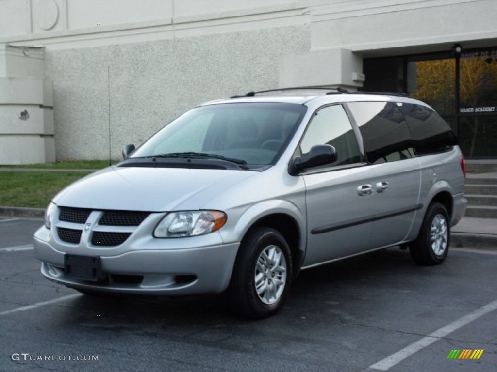 Bright Silver Metallic 2002 Dodge Grand Caravan Sport Exterior Photo #92561737