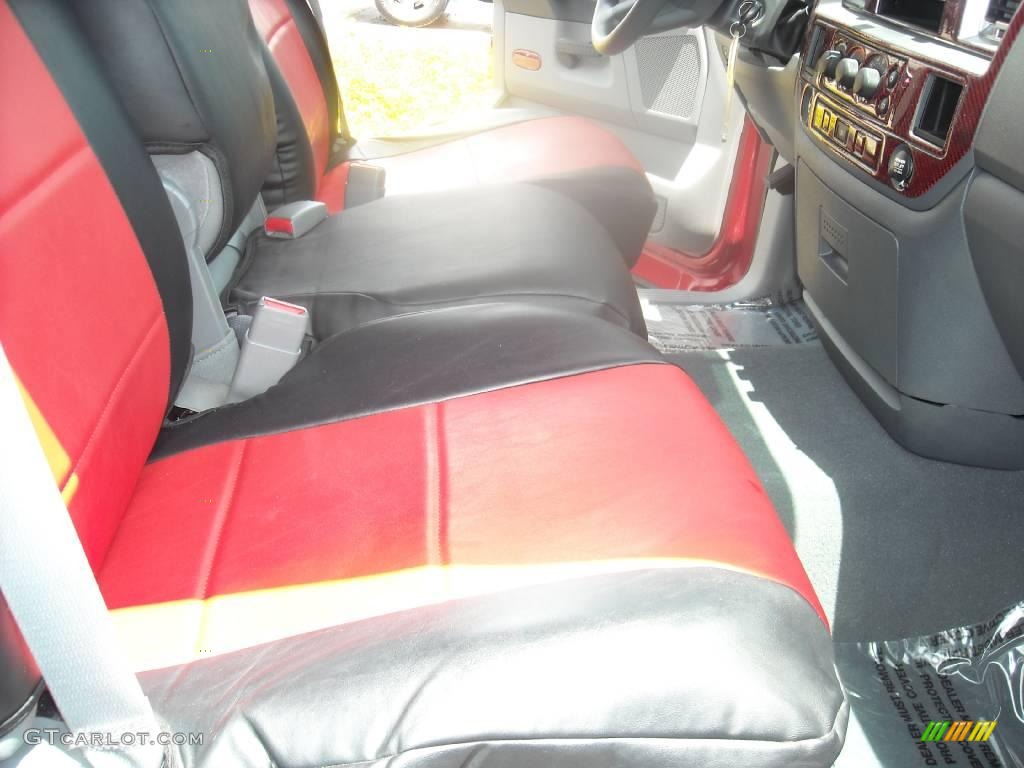 2007 Ram 1500 SLT Quad Cab - Inferno Red Crystal Pearl / Medium Slate Gray photo #26