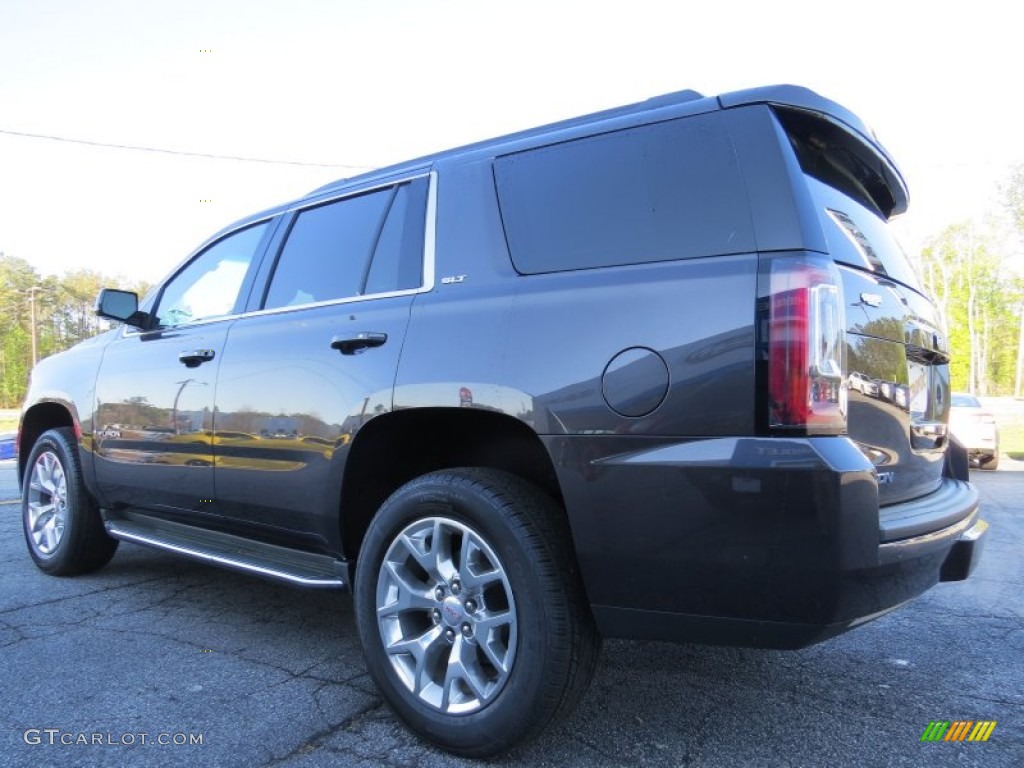 2015 Yukon SLT - Iridium Metallic / Jet Black photo #4