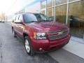 2009 Red Jewel Tintcoat Chevrolet Suburban LTZ 4x4  photo #10