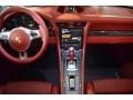 Carrera Red Natural Leather Controls Photo for 2014 Porsche 911 #92564003
