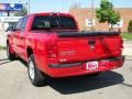 2008 Flame Red Dodge Dakota SLT Crew Cab 4x4  photo #2