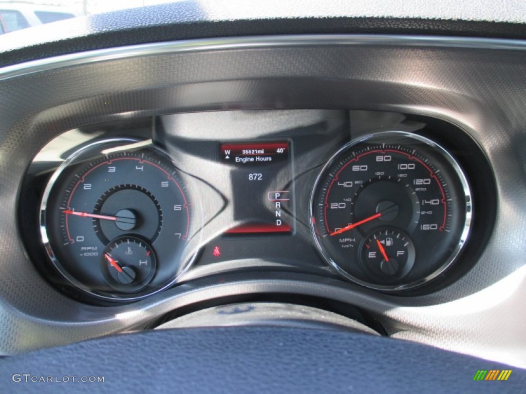 2012 Charger R/T AWD - Tungsten Metallic / Black photo #33