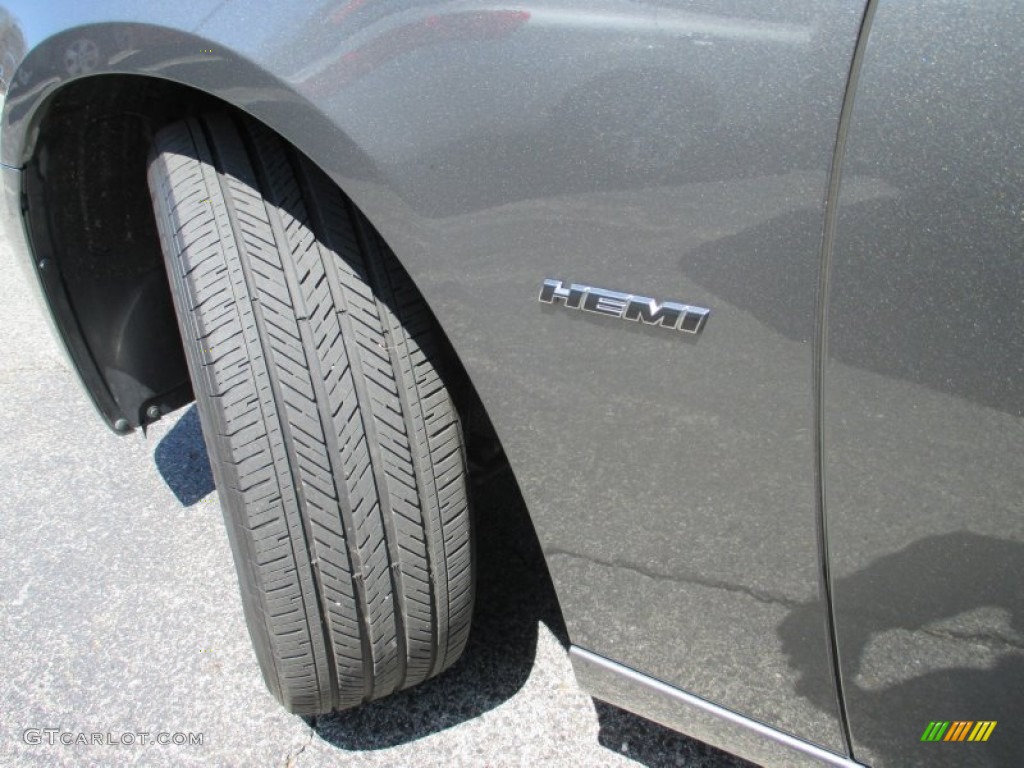 2012 Charger R/T AWD - Tungsten Metallic / Black photo #35