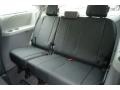 2014 Toyota Sienna Dark Charcoal Interior Rear Seat Photo