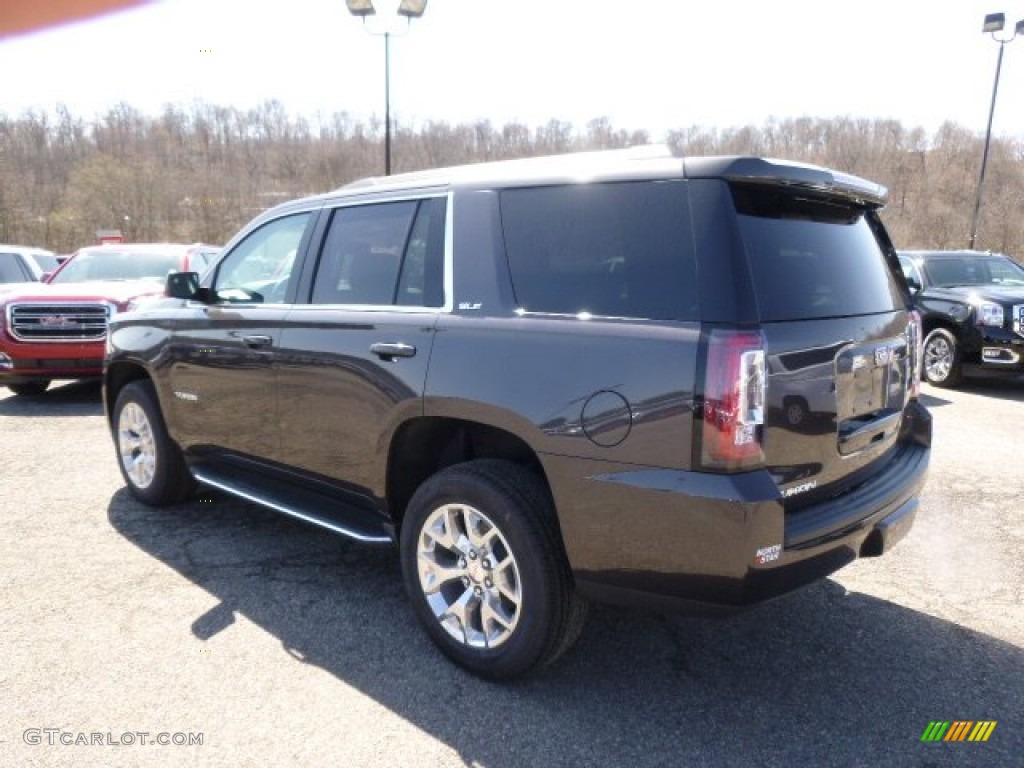 2015 Yukon SLE 4WD - Iridium Metallic / Jet Black photo #7