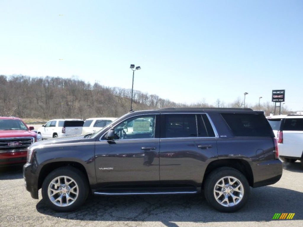 2015 Yukon SLE 4WD - Iridium Metallic / Jet Black photo #8