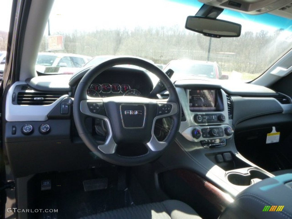2015 Yukon SLE 4WD - Iridium Metallic / Jet Black photo #13