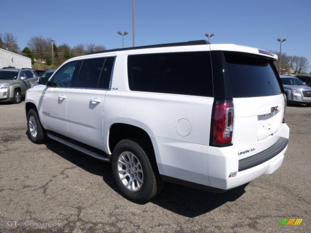 Summit White 2015 GMC Yukon XL SLE 4WD Exterior Photo #92570555
