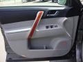 Ash Gray 2008 Toyota Highlander Limited Door Panel