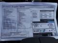 2014 Audi Q7 3.0 TDI quattro Window Sticker