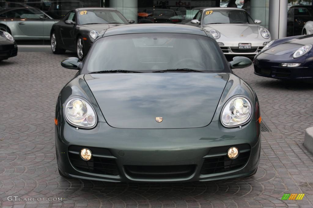 2008 Cayman S - Malachite Green Metallic / Black photo #24
